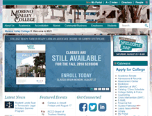 Tablet Screenshot of mvc.edu